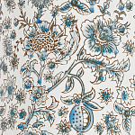 Настольная лампа цилиндрическая с цветочной росписью Lamp Flower Painting варинант исполнения - 1 | Loft Concept в Ульяновске