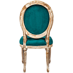 Стул из натурального бука зелёный с цветочным принтом Impressionism in Color варинант исполнения - 2 | Loft Concept в Ульяновске