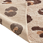 Ковер из хлопка с леопардовым принтом Soft Hugs варинант исполнения - 3 | Loft Concept в Ульяновске