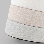 Пуф Three Colors в ткани букле из трех цветов  варинант исполнения - 5 | Loft Concept в Ульяновске