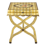 Приставной столик с ящиком в стиле ретро Vintage Rustic Tablecloth варинант исполнения - 1 | Loft Concept в Ульяновске