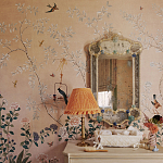 Обои ручная роспись Cecily pink варинант исполнения - 4 | Loft Concept в Ульяновске