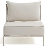 Уличное кресло Alaric Armchair Beige варинант исполнения - 2 | Loft Concept в Ульяновске