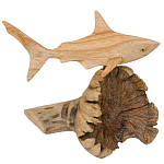 Статуэтка из дерева акула Animals of the World варинант исполнения - 2 | Loft Concept в Ульяновске