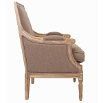 Кресло William Classical Armchair brown flax варинант исполнения - 1 | Loft Concept в Ульяновске