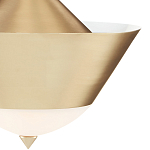 Подвесной светильник светодиодный конусообразный Сone Shaped Gold Pendant варинант исполнения - 1 | Loft Concept в Ульяновске