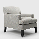 Мебельная ткань Шенилл серо-голубой цвет 142 см T4-47 варинант исполнения - 11 | Loft Concept в Ульяновске