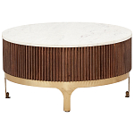 Круглый кофейный стол Sadie Round Coffee Table варинант исполнения - 3 | Loft Concept в Ульяновске