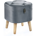 Пуф Leather with a snap варинант исполнения - 1 | Loft Concept в Ульяновске