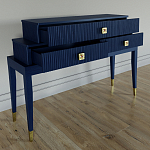 Премиальная Консоль с тремя ящиками Elsa Dreams Blue варинант исполнения - 2 | Loft Concept в Ульяновске