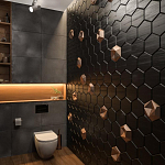 Гипсовая 3D панель с принтографией PM-41 варинант исполнения - 2 | Loft Concept в Ульяновске