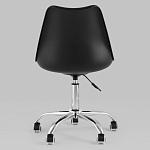 Офисный стул на металлическом основании EGGERY Black варинант исполнения - 4 | Loft Concept в Ульяновске