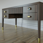 Письменный стол с 4-мя ящиками Elsa Dreams Walnut варинант исполнения - 4 | Loft Concept в Ульяновске