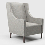 Мебельная ткань Шенилл серо-голубой цвет 142 см T4-47 варинант исполнения - 13 | Loft Concept в Ульяновске