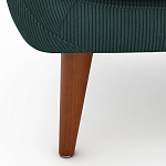 Двухместный диван с обивкой из велюра Belanger Sofa варинант исполнения - 5 | Loft Concept в Ульяновске