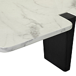 Стол журнальный низкий с фигурной столешницей Threshold варинант исполнения - 4 | Loft Concept в Ульяновске