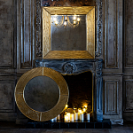 Зеркало квадратное в фактурной раме Pattern варинант исполнения - 3 | Loft Concept в Ульяновске