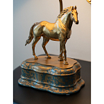 Настольная лампа из фарфора Лошадь Frodi варинант исполнения - 3 | Loft Concept в Ульяновске