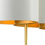 Люстра прямоугольная с белыми цилиндрическими абажурами White Ribbon варинант исполнения - 4 | Loft Concept в Ульяновске