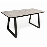 Стол обеденный раздвижной с прямоугольной бежевой столешницей Magali варинант исполнения - 2 | Loft Concept в Ульяновске