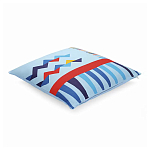 Подушка декоративная из хлопка по мотивам нанайских орнаментов Ural and Siberian Patterns варинант исполнения - 1 | Loft Concept в Ульяновске