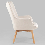 Белое кресло на ножках из массива CORDELIA варинант исполнения - 2 | Loft Concept в Ульяновске