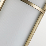 Бра с геометрическим каркасом и матовым белым цилиндрическим плафоном Feiss варинант исполнения - 4 | Loft Concept в Ульяновске