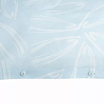 Постельное белье голубого цвета из перкаля с принтом 200х220 см Aurora Allure варинант исполнения - 4 | Loft Concept в Ульяновске