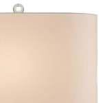 Настольная лампа разноцветная с овальным тканевым абажуром Abstraction варинант исполнения - 2 | Loft Concept в Ульяновске