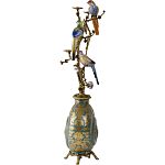 Бронзовый подсвечник Птичий рай Flora варинант исполнения - 3 | Loft Concept в Ульяновске