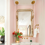 Зеркало в золотой раме Arched Mirror варинант исполнения - 1 | Loft Concept в Ульяновске