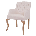 Кресло Mason Classical Armchair beige flax варинант исполнения - 3 | Loft Concept в Ульяновске