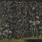 Обои ручная роспись St Laurent Casino metallic silk варинант исполнения - 3 | Loft Concept в Ульяновске