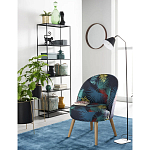 Металлический стеллаж Menzie Black Wide Metal Rack варинант исполнения - 3 | Loft Concept в Ульяновске