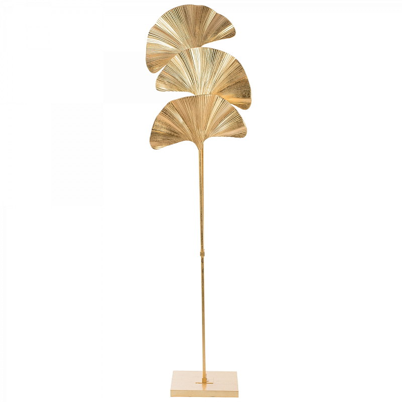 Торшер Palmas Gold Floor Lamp  Золотой в Ульяновске | Loft Concept 