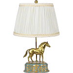 Настольная лампа из фарфора Лошадь Frodi варинант исполнения - 1 | Loft Concept в Ульяновске