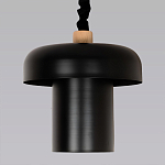 Подвесной светильник с черным металлическим плафоном Capability варинант исполнения - 2 | Loft Concept в Ульяновске