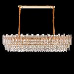 Люстра овальная с хрустальными подвесками Gorgeous Crystal Light варинант исполнения - 1 | Loft Concept в Ульяновске