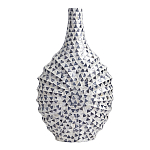 Ваза с инкрустацией Dark Blue Triangle варинант исполнения - 1 | Loft Concept в Ульяновске