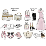 Megan Hess Paris: Through a Fashion Eye варинант исполнения - 3 | Loft Concept в Ульяновске