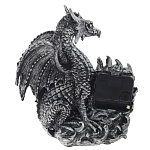 Часы в виде дракона Silver Dragon Clock варинант исполнения - 3 | Loft Concept в Ульяновске