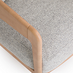 Кресло с каркасом из массива ясеня Deniaud Ash Grey Armchair варинант исполнения - 5 | Loft Concept в Ульяновске