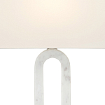 Настольная лампа на арочном корпусе с прямоугольным абажуром One Piece Support варинант исполнения - 1 | Loft Concept в Ульяновске