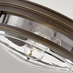 Потолочный светильник для ванных комнат со стеклянным плафоном в форме перевернутого конуса Hinkley варинант исполнения - 20 | Loft Concept в Ульяновске