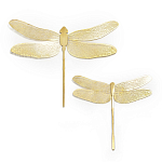 Настенный декор из двух декоративных стрекоз Flight of the Dragonfly варинант исполнения - 1 | Loft Concept в Ульяновске