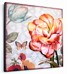 Аксессуар настенный из металла Blank Space Flower варинант исполнения - 1 | Loft Concept в Ульяновске