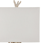 Настольная лампа с каркасом в виде веток деревьев с абажуром из ткани Natural Driftwood варинант исполнения - 3 | Loft Concept в Ульяновске