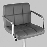 Барный стул с подлокотниками Honory Grey варинант исполнения - 7 | Loft Concept в Ульяновске