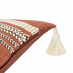 Подушка декоративная с вышивкой и кисточками Ethnic mix варинант исполнения - 3 | Loft Concept в Ульяновске