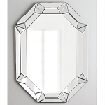 Зеркало настенное восьмиугольное Mirror Facets варинант исполнения - 1 | Loft Concept в Ульяновске